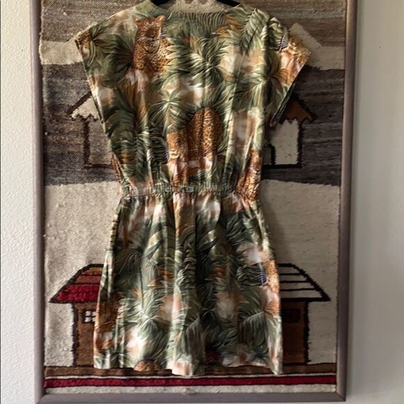 VTG 1980’s Tropical Cheetah Romper - Picture 4 of 9